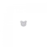 ポンテヴェキオ ベア ダイヤモンド ピアス 0.03CT 片耳