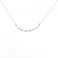 K18PG/K18YG ダイヤモンド ネックレス 0.07CT
