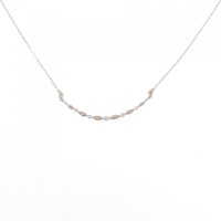 K18PG/K18YG ダイヤモンド ネックレス 0.07CT