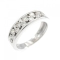 K18WG ダイヤモンド リング 0.50CT