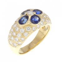 K18YG サファイヤ リング 1.46CT