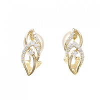 K18YG ダイヤモンド ピアス 0.24CT