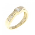 K18YG ダイヤモンド リング 0.15CT