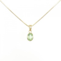 K18YG トルマリン ネックレス 0.84CT