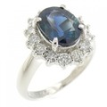 PT サファイヤ リング 2.07CT