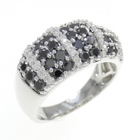 K18WG ダイヤモンド リング 1.25CT