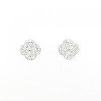 K18WG ダイヤモンド ピアス 0.32CT