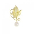 K18YG アコヤパール ブローチ 6.6mm