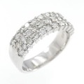 PT パヴェ ダイヤモンド リング 1.00CT