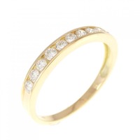 【リメイク】K18YG ダイヤモンド リング 0.30CT
