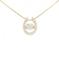 【新品】K18YG ダイヤモンド ネックレス 0.313CT F SI2 Good