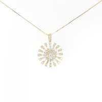 【新品】K18YG ダイヤモンド ネックレス 0.70CT