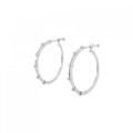 ペルリータ・ミキモト フープ ダイヤモンド ピアス 0.06CT