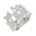 K18WG ダイヤモンド リング 0.97CT
