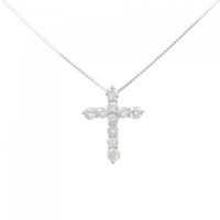 PT クロス ダイヤモンド ネックレス 0.70CT