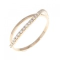 K18PG ダイヤモンド リング 0.18CT