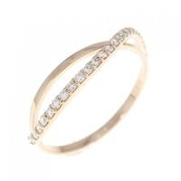 K18PG ダイヤモンド リング 0.18CT