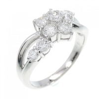 PT フラワー ダイヤモンド リング 1.00CT