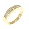 K18YG ダイヤモンド リング 0.33CT