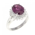 PT ガーネット リング 2.24CT