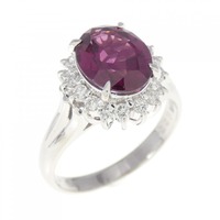 PT ガーネット リング 2.24CT