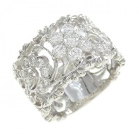 PT フラワー ダイヤモンド リング