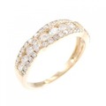 K18PG ダイヤモンド リング 0.75CT