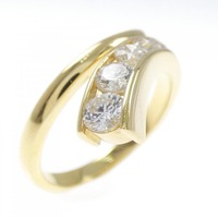 K18YG ダイヤモンド リング 0.81CT