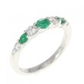 PT エメラルド リング 0.26CT