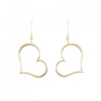 【新品】K18YG ハート ピアス