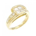K18YG ダイヤモンド リング 1.00CT