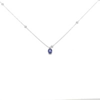 PT サファイヤ ネックレス 0.69CT