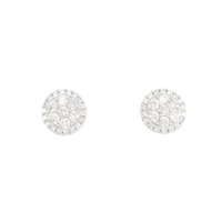 【新品】PT ダイヤモンド ピアス 1.00CT
