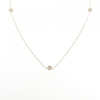 K18YG ダイヤモンド ネックレス 1.00CT