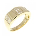 K18YG ダイヤモンド リング 0.30CT