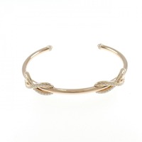 ティファニー インフィニティ ダブル カフ バングル