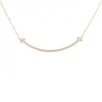 【新品】ティファニー Tスマイル スモール ネックレス