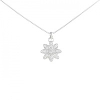 K18WG ダイヤモンド ネックレス 0.21CT