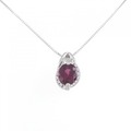 PT ガーネット ネックレス 5.63CT