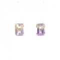 【新品】K18YG アメトリン ピアス 3.00CT