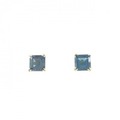 【新品】K18YG ブルートパーズ ピアス 1.60CT