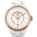 シャネル J12 365セラミックxベージュゴールド・11P H4359 セラミックxベージュゴールド 自動巻
