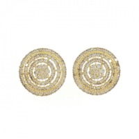 K18YG ダイヤモンド ピアス 2.00CT