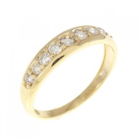 K18YG ダイヤモンド リング 0.30CT