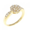 K18YG ダイヤモンド リング 0.50CT