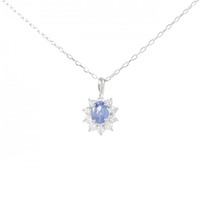 PT サファイヤ ネックレス 0.39CT