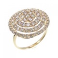 K18YG ダイヤモンド リング 2.00CT