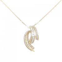 750YG/K18YG ダイヤモンド ネックレス 0.87CT