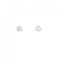 PT ソリティア ダイヤモンド ピアス 0.50CT