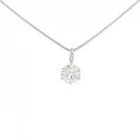 PT ソリティア ダイヤモンド ネックレス 0.668CT